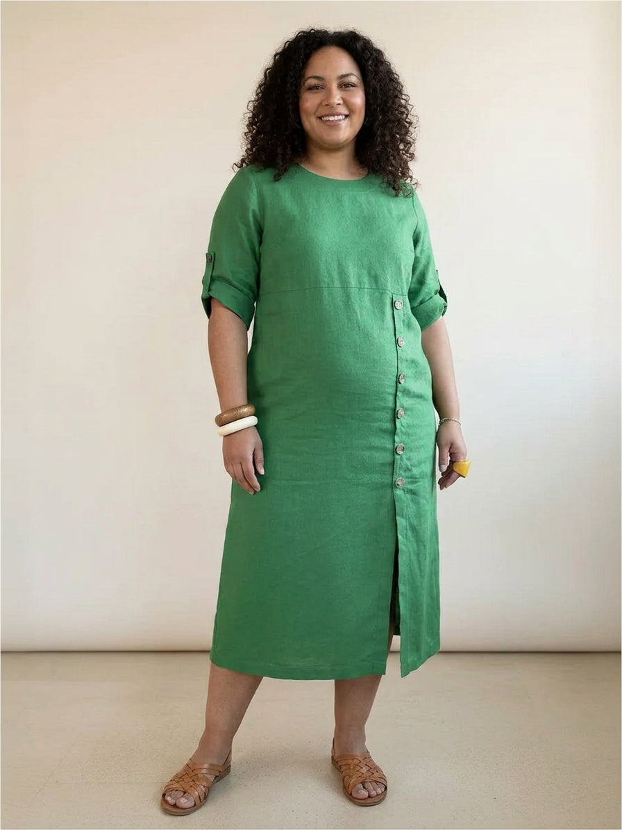 Esm - Linen Elegance Dress