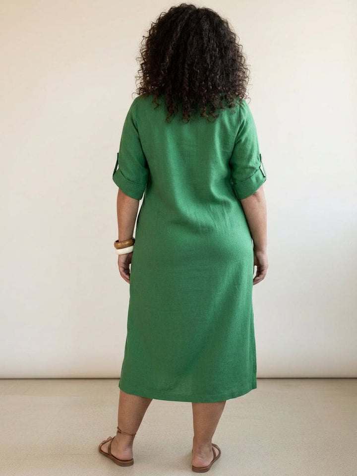 Esm - Linen Elegance Dress