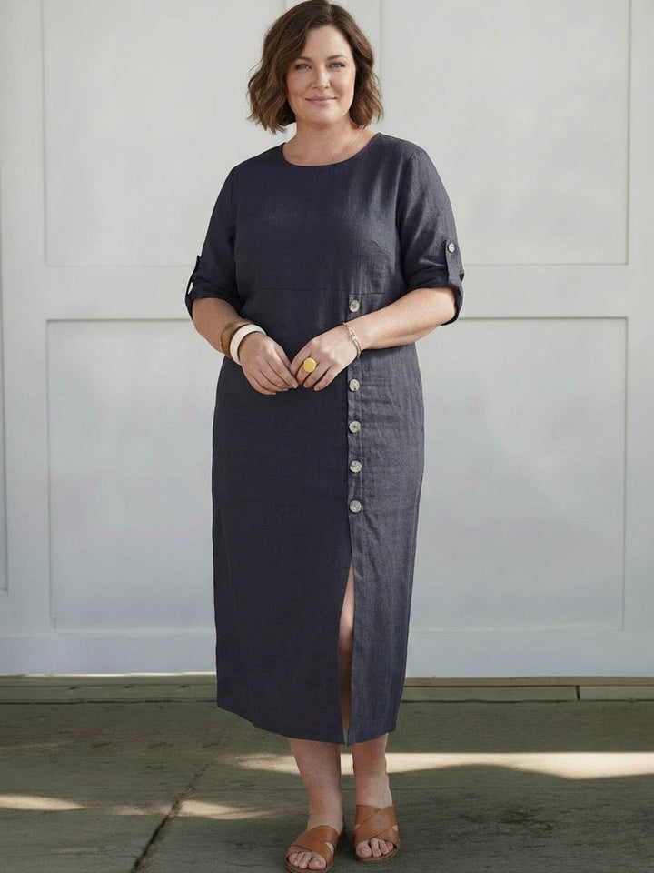 Esm - Linen Elegance Dress