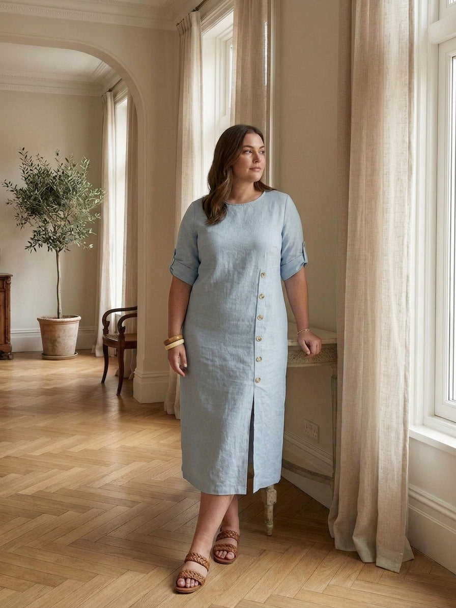 Esm - Linen Elegance Dress