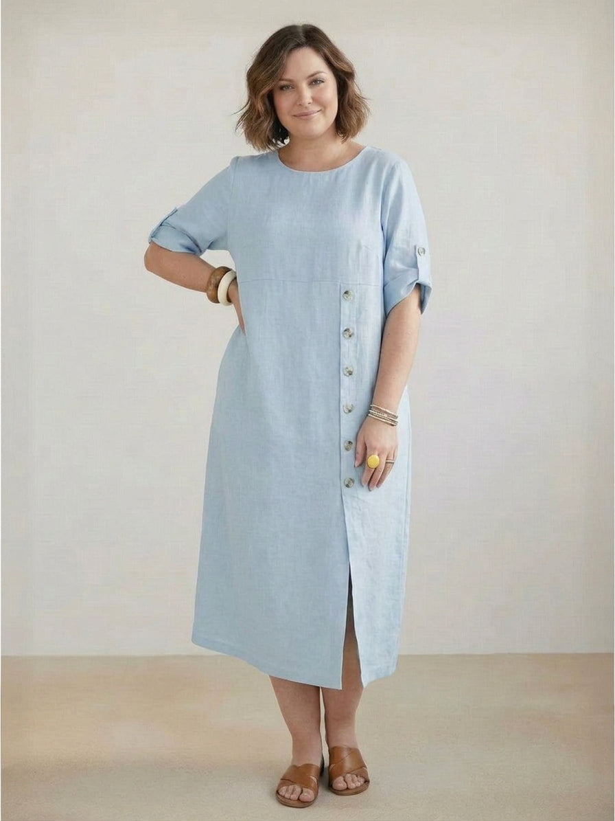 Esm - Linen Elegance Dress