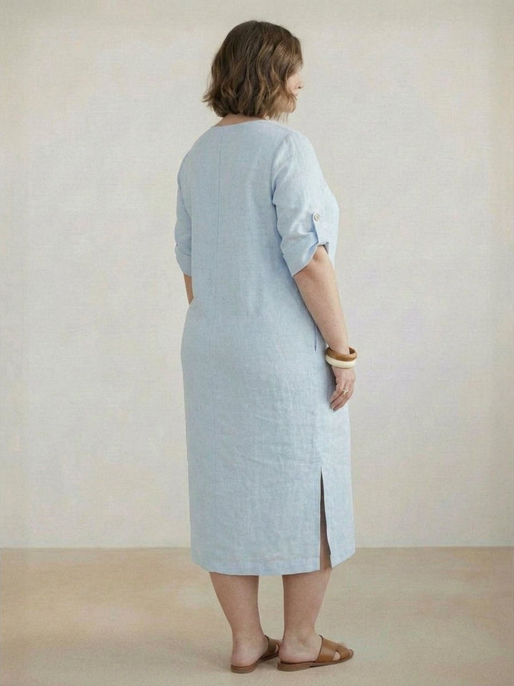 Esm - Linen Elegance Dress